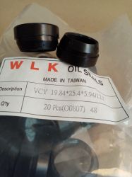 Oil seal  VCY 19.84x25.4x5.94/12.7 NBR WLK/TW ,Whirlpool Basket Drive,91939