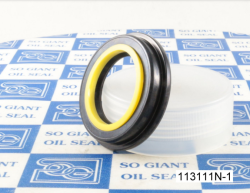 Oil seal   SCJY (19C) 25x37.5/41.5x7.5 NBR+Nylon  SOG/TW  , for steering