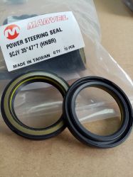 Oil seal  SCJY (CNB1)  35x47x7  HNBR MARVEL/TW , for steering of Nissan Terrano I (WD21) 1985-1995, Nissan Pathfinder (WD21) 1985-1995