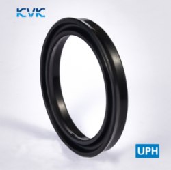 Hydraulic piston and rod seal UPH-25B 25x40x10 NBR90 up to 320 bar KVK/China