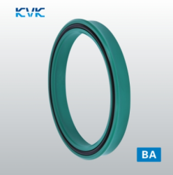 Hydraulic rod seal BA 63.5x76.2x9.52 PU93 + О-ring  NBR70 до 350 bar KVK/China