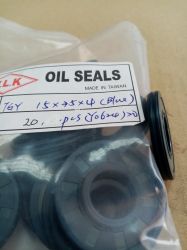 Oil seal  TGY 15x35x4 NBR80  WLK/TW , for reducer N029-105