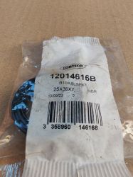 Oil seal B1BASLSFX7 25x35x7 NBR 12014616B CORTECO , for gearboxes of  DAF 0140335,IVECO 40101080,MAN 06562611609,MERCEDES  0069974946,RVI 0024472583,SCANIA 3296381,VOLVO  6876 348 