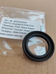 Oil seal D(HTC) 30x42x8 R FKM POS/Korea, for camshaft (front side) of  HYUNDAI,KIA, 22144-39001,1411AABAN0 