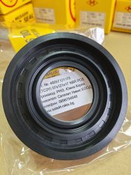 Oil seal D(TC3Y) 57x124x12.7/14 NBR POS/Korea, for rear axle ofа HYUNDAI TRUCK 52820-62200