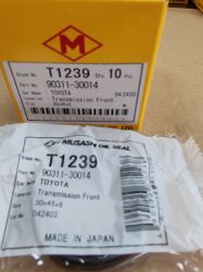 Семеринг UES-3 (TC) 30x45x8 R NBR Musashi/Japan , за скоростна кутия на LEXUS,TOYOTA 90311-30014, 90311-30010,T1239      