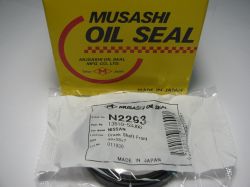 Oil seal TC (AS) 46x58x7 R NBR Musashi/Japan , for crankshaft of Infiniti,Nissan 13510-53J00 ,N2293