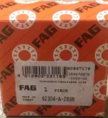 ЛАГЕР 62304-2RS FAG