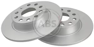  A.B.S. спирачен диск 18117 за задна ос на Audi, Seat, Skoda, VW