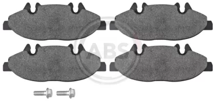 A.B.S.  37449  Brake Pad Set, disc brake for front axle of Mercedes-Benz 000 421 61 10, 001 421 09 10