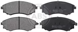 A.B.S. 36717 brake pad set, disc brake for front axle of Daewoo,Hyundai,Kia,Nissan,SsangYong,4813005010, 58101-28A00