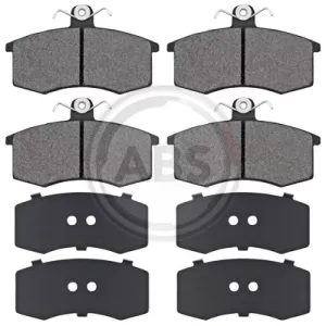 A.B.S. 36576 brake pad set, disc brake for front axle of Lada 2108-3501080, 2108-3501089