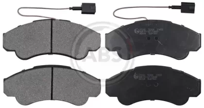 A.B.S. 37332 brake pad set, disc brake for front axle of Citroen,Fiat,Peugeot,4252.44, 425459