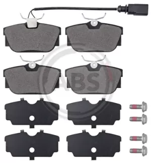 A.B.S. 37142 brake pad set, disc brake for rear axle of VW 7D0 698 451G, 7D0 698 451J
