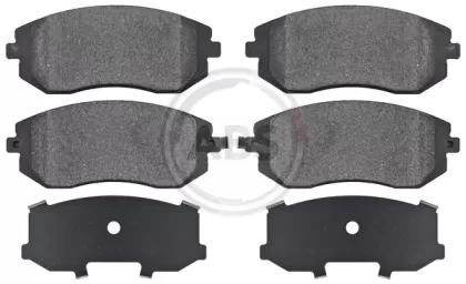  Brake Pad Set, disc brakeA.B.S. 37446 for front axle of Subaru,Toyota,26296-AG040, 26296-FE080