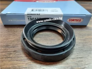 CORTECO  19016578B    TC9 Simmerring  (AS)  35x56x9/14.8  ACM ,  differential of FIAT;HYUNDAI;MAZDA,MITSUBISHI