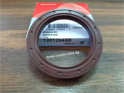 CORTECO 12012045B   B1BASLRD Simmerring A/BS 48x65x10/8 R /right helix /  FPM,   for crankshaft, manual transmission of  ALFA ROMEO;BMW; FIAT;LANCIA;IVECO;VOLVO