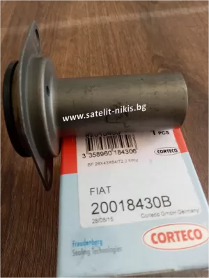 CORTECO 20018430B BF Simmerring 26x43/64x72.2 FPM  за съединител на CITROEN;FIAT;LANCIA;PEUGEOT