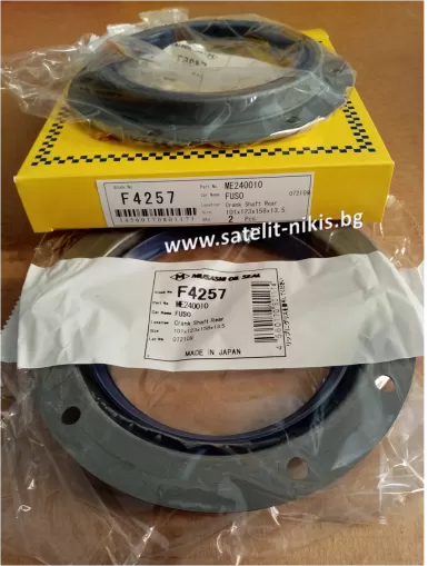 Oil seal KDS-59S 101x123/158x13.5 Blue Silicone, Musashi F4257,  crankshaft rear of MITSUBISHI Fuso ME240010