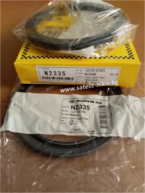 Oil seal UE 108x135x9 L Musashi N2335, crankshaft rear side of  NISSAN 12279-0T001