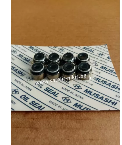Valve Stem Seal 6x11x6/10.2 Musashi MV309, Ford 1029213, Kia 0KL0210155, Mazda KL02 10 155, Suzuki 0928906003, Yamaha K1CA372100