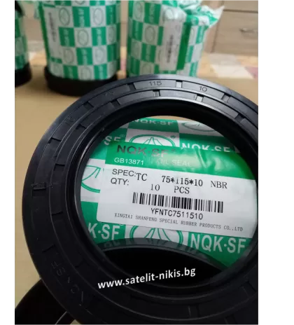  Oil seal   AS 75x115x10 NBR NQK.SF/China