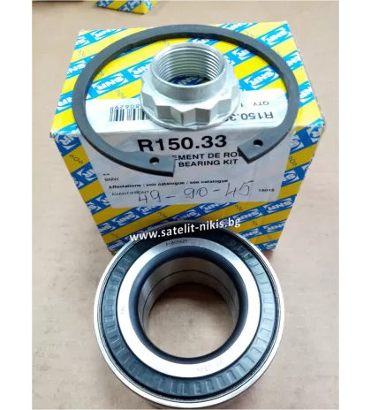 Комплект колесен лагер R150.33 SNR/France,  предна  ос на BMW 31 20 3 450 600 | 31 22 6 751 978 | 31 22 6 783 913
