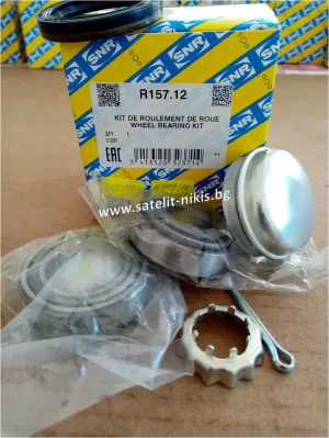 Wheel bearing kit   R157.12 SNR/France,  rear axle of AUDI 311405625N | 443505509 | 4A0598625 | 4A0598625A SEAT 311405625N | 443505509 | 4A0598625A SKODA 311405625N VOLKSWAGEN 311405625N | 443505509 | 4A0598625 | 4A0598625A