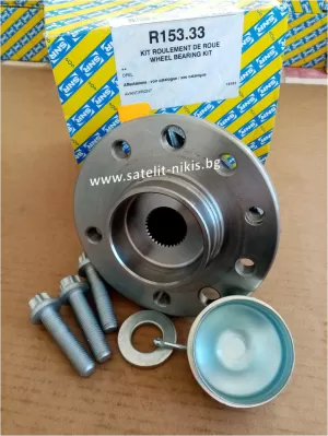 Главина с лагер R 153.33 SNR/France,  предна  ос на OPEL 9117622,1603211