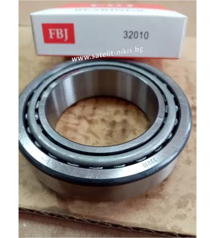 Лагер 32010 (50X80X20)  FBJ,  BMW 756565201; Claas 0002360080;0002360080;2360080;00236008;236008.0;0002360080 Geringhoff 025148; HORSCH 00240180; John Deere T115842 ;LEMKEN 3199212; Massey Ferguson 3009853X;1 New Holland 24903830;87281696