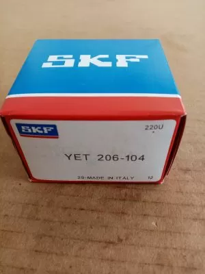 ЛАГЕР  YET206-104   (31.750x62.000x35.700 ) SKF/Sweden, Agco 71.306.66,271306662 ;CASE 1270174C91,156011C92; CNH 47577196,617667R92 ;Claas 561299.0,0005612990 ;New Holland 134686,80134686,84330031