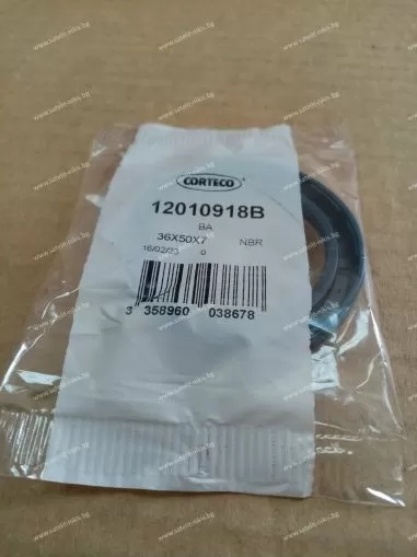 CORTECO 12010918B 36x50x7 BA Simmerring NBR, Claas 0002155450,0002155450,215545,000215545,215545.0,0002155450; Corteco 1201098B