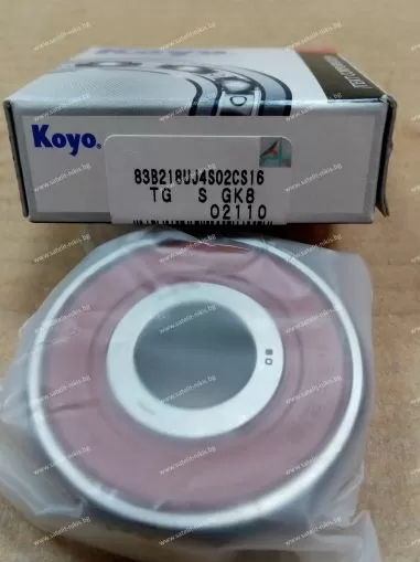 Bearing  83B218 UJ4S02CS16 (17x52x17)  KOYO/JAPAN, alternator axis of  BOSCH,FORD 6G;VALEO A14Vi for AUDI;BMW;FORD;JAGUAR;LAND ROVER;MERCEDES-BENZ;SAAB;VW