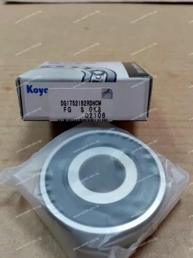 ЛАГЕР  DG175218 2RDHCM (17x52x18)  KOYO/JAPAN, ос на генератор MITSUBISHI S930P80570 на Dodge;Ford;Lincoln;Mazda;Mitsubishi (задвижвана страна)