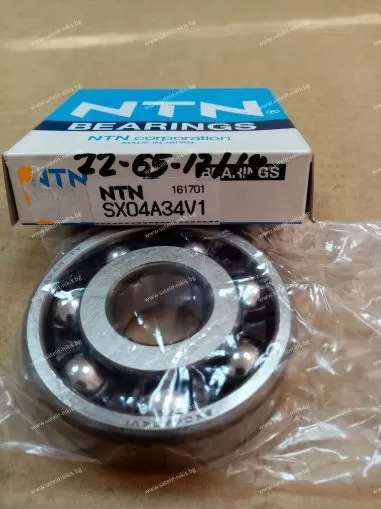Bearing  SX04A34V1 ( 22x65x18/17 )  NTN/Japan,  for transmission of HONDA 91004-PL3-A02, 91004-PL3-A03