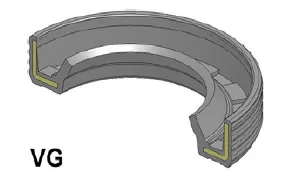Oil seal AOFW (137) 10x14x3 EPDM SOG/Tw