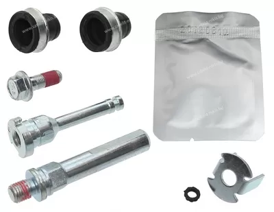 A.B.S. 55091 Guide Sleeve Kit, brake caliper, 1 987 470 639 BOSCH; ST1722 TRW; KS1027 DELPHI; 113-1367X METZGER