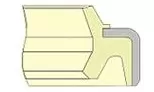 Двойно действащ метален чистач ME-1 70x84x8/11 PU SOG/TW