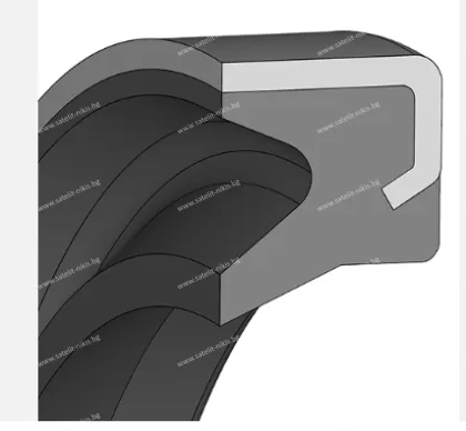 Wiper seal  (281) 85x100x6 NBR 92 SOG/TW