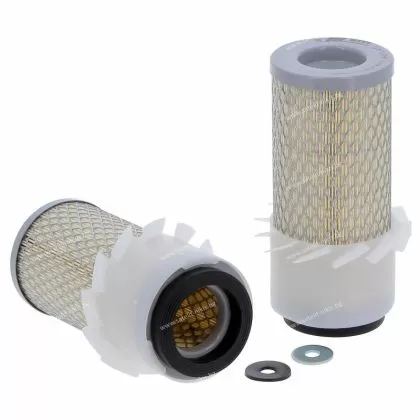 Air filter SA 11608 K HIFI FILTER for BOBCAT,CASE,DOOSAN DAEWOO,FERRARI AGRI,FORD AGRI,HINOMOTO,IHI,ISEKI,JOHN DEERE,KOMATSU,KUBOTA,MASSEY FERGUSON,SAME,SHIBAURA,YANMAR