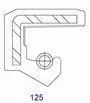 Семеринг A 150x180x12 Viton SOG/TW