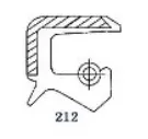 Семеринг  BS (212) 70x100x13 NBR SOG/TW