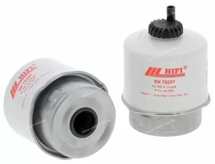 Fuel filter SN 70257 HIFI FILTER for JCB,MILLER