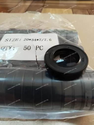 Oil seal  AS 20x34x7/7.6 W NBR KDIK/China , for steering rack M1296,BP6049E