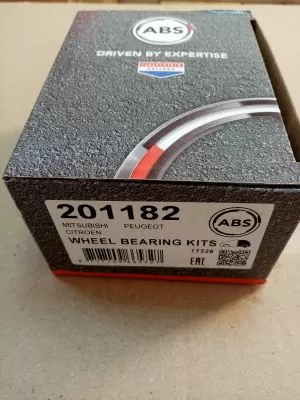 Wheel Bearing Kit A.B.S. 201182  rear axle CITROEN C-CROSSER (VU_, VV_),MITSUBISHI OUTLANDER I (CU_W),MITSUBISHI OUTLANDER II (CW_W) ,PEUGEOT 4007 (VU_, VV_)