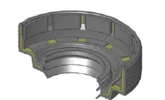 Семеринг TG56Y 30x64x15/23 NBR  WLK/TW , за перални машини 