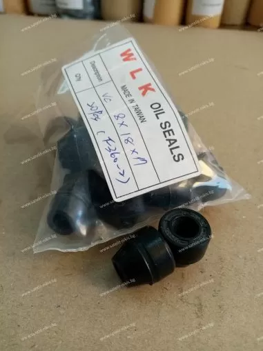 Oil seal VC (AOF) 8x18x17 NBR  WLK/TW , KUBOTA S 402,MITSUBISHI 410,660,650,MP660,ISEKI PA