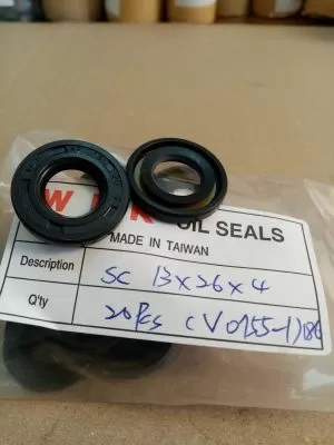 Oil seal A (SC) 13x26x4 NBR  WLK/TW , KUBOTA ER20HP
