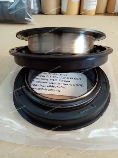 Cassette QLF 65x100x12/19 NBR WLK/TW , KUBOTA L1501,L3001DT,SHIBAURA SE5340(53HP),SE5346(53HP),AQ8275P,AQ8673P