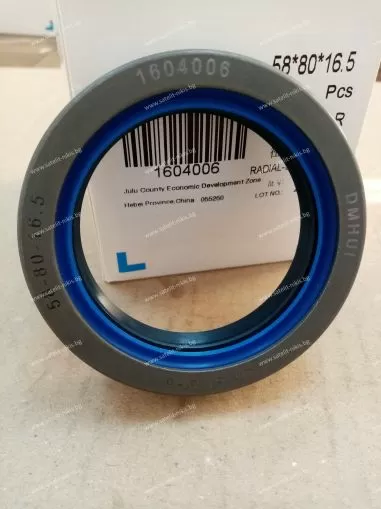 Oil seal  COMBI SF6 58x80x16.5 NBR+PU , DANA 000051719; DEUTZ-FAHR 04383061; NEW HOLLAND 84021795; VALTRA 31800500,CORTECO 12012468B
